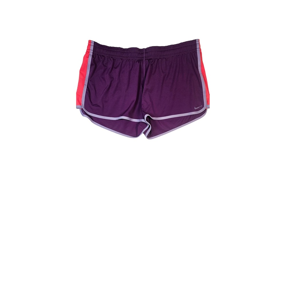 Nike Dri-FIT Tempo Running Shorts Womens XL Purple Pink Mesh Athletic Training
